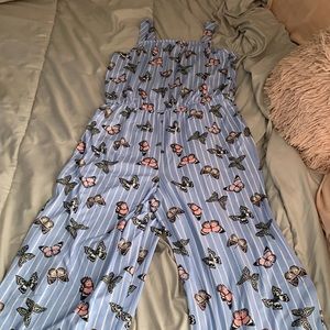 Girls butterfly jumpsuit